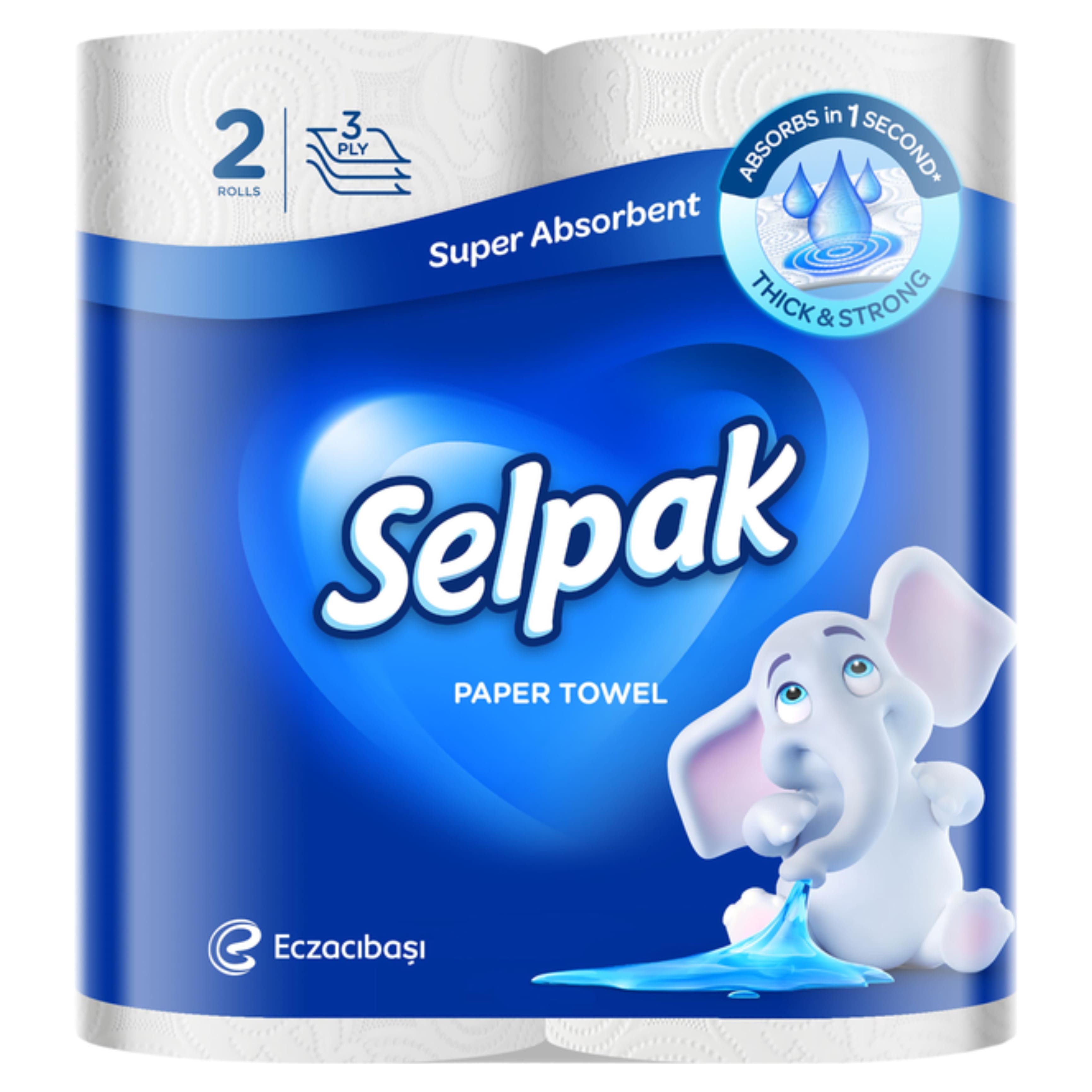 Рушник кухоний SELPAK 2рул/уп